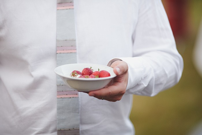 Strawberry and cream desserts